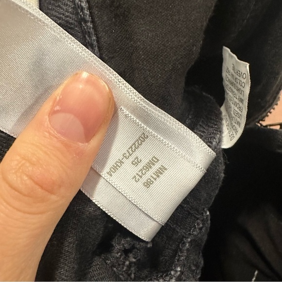 Madewell the 90s straight jean belmere black wash - Picture 6 of 8